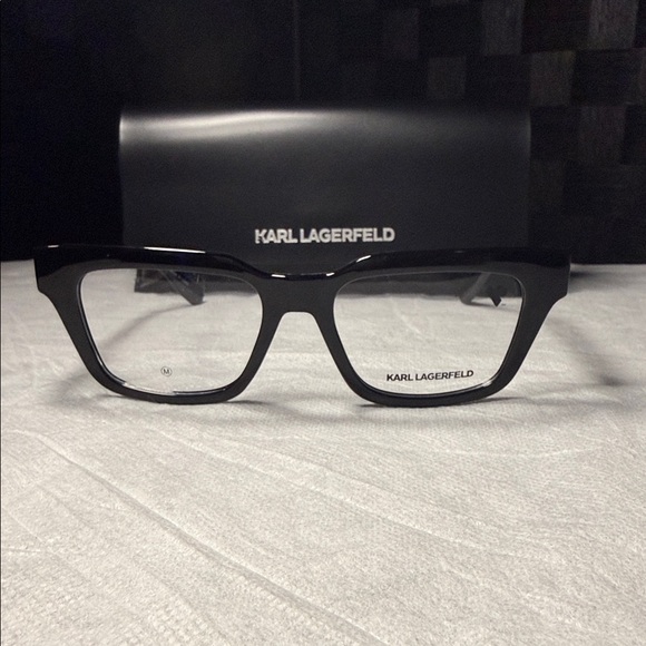 Karl Lagerfeld Accessories - Karl Lagerfeld Sleek Black Glasses Unisex